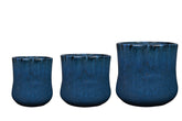 Pot Sabine Blauw - Blooms and Beans- The Mob Collective